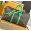 Borse Firmate Replica LV Keepall Bandouliere 50 Monogram Macassar M46774