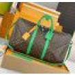 Borse Firmate Replica LV Keepall Bandouliere 50 Monogram Macassar M46774