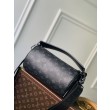 Borsa LV Soft Polochon MM M46692 Monogram Nero
