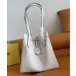 Borsa media Fendi Origami 8BH414 Bianca