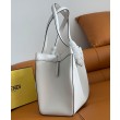 Borsa media Fendi Origami 8BH414 Bianca