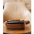 Borse Firmate Replica mini arrotondata Gucci Horsebit 1955 760191 Caffè