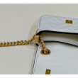 Borse Replica mini Fendi Nano Baguette FF in tela Bianca Borse Replica mini Fendi Nano Baguette FF in tela Bianca