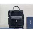 Borsa tote Dior Explorer Tessuto tecnico Dior Oblique Mirage Nero