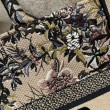 Borse Firmate Replica tote Dior media a libro Jardin d'Hiver ricamo Beige