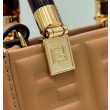Borsa Replica 1:1 tote Fendi Mini Sunshine Shopper Marrone