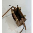 Borsa Replica 1:1 tote Fendi Mini Sunshine Shopper Marrone