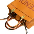 Borse Firmate Replica tote Fendi Sunshine piccola shopper Marrone