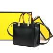Borsa tote Fendi Sunshine piccola shopper nera