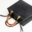 Borsa tote Fendi Sunshine piccola shopper nera