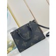 Borsa tote LV OnTheGo PM FLIGHT MODE M46733 con borchie