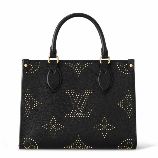 Borsa tote LV OnTheGo PM FLIGHT MODE M46733 con borchie