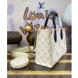 Borse Replica tote LV OnTheGo PM M24533 Crema