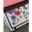 Qualità superiore replica tote media Dior Book Tote multicolore con ricamo Florilegio bianco