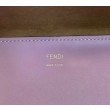Borsa tote media Fendi Sunshine viola