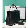 Borse Imitazioni tote media Prada con cintura 1BA417 nera