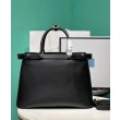 Borse Imitazioni tote media Prada con cintura 1BA417 nera