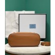 Borse Firmate Replica tote piccola Prada con cintura 1BA418 Caffè