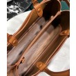 Borse Firmate Replica tote piccola Prada con cintura 1BA418 Caffè
