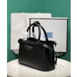 Borsa tote piccola Prada con cintura 1BA418 nera