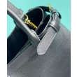 Borsa tote piccola Prada con cintura 1BA418 nera