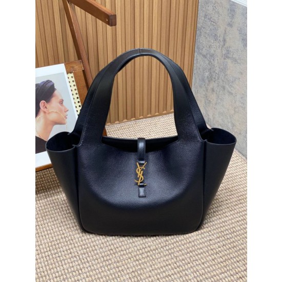 Borsa YSL Saint Laurent Bea Tote EAST/West Nera
