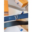 Alta gamma replica Cintura reversibile LV LV Attract 35 mm M0678V nera