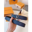 Alta gamma replica Cintura reversibile LV LV Attract 35 mm M0678V nera