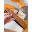Pari all'originale replica Cintura reversibile LV LV Attract 35 mm M8228V Marrone