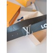Cintura reversibile LV LV iniziali Epi 40 mm M8270Q nera