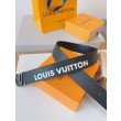 Cintura reversibile LV LV iniziali Epi 40 mm M8270Q nera