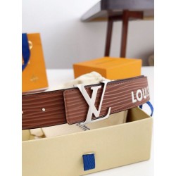 Cintura reversibile LV LV iniziali Epi 40 mm M8271U Marrone