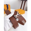 Cintura reversibile LV LV iniziali Epi 40 mm M8271U Marrone