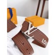 Cintura reversibile LV LV iniziali Epi 40 mm M8271U Marrone