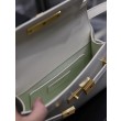 Dettagli perfetti Qualità superiore replica a tracolla mini YSL Saint Laurent Manhattan Bianca