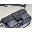 Dior Hit the Road Messenger Borse Replica da uomo CD Diamond Black