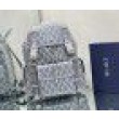 Dior Hit the Road Qualità superiore replica Zaino da uomo CD Diamond Canvas Grigio