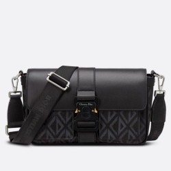 Replica Perfette Dior Hit the Road Messenger Borse  da uomo CD Diamond Black imitazioni