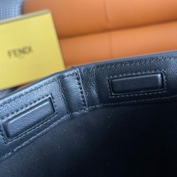 Miglior Prezzo Borsa media Fendi Origami 8BH414 Nera Replica