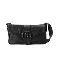 Replica Perfette Borsa a tracolla piccola Gucci Aphrodite 767226 Nera imitazioni