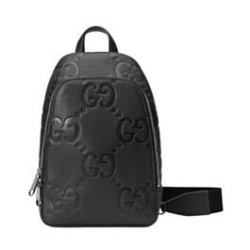 Replica Perfette Borsa a tracolla Gucci Jumbo GG 766937 Nera imitazioni