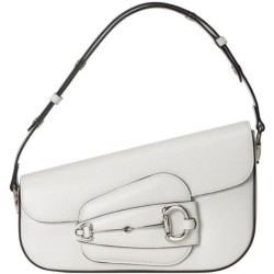 Replica Perfette Borse  a tracolla Gucci Horsebit 1955 764155 Bianca imitazioni
