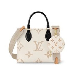 Borse Replica tote Louis Vuitton OnTheGo PM M24533 Crema