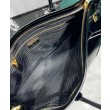 Imitazione Prada Borse Replica a mano grande pragmatica e raffinata 1BA433 Nera