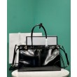 Imitazione Prada Borse Replica a mano grande pragmatica e raffinata 1BA433 Nera