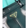 Imitazione Prada Borse Replica a mano grande pragmatica e raffinata 1BA433 Nera