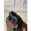 LV Nano Porte Documents Voyage Borsa da uomo M82770 Monogram Eclipse