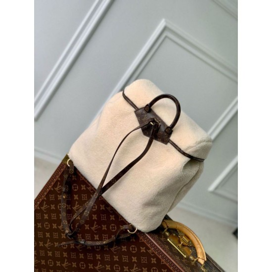 Zaino comodo e funzionale Louis Vuitton M23384 Shearling Replica qualità specchio Replica Perfette Zaino comodo e funzionale Louis Vuitton M23384 Shearling imitazioni