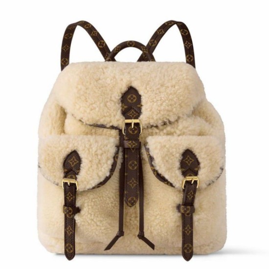 Zaino comodo e funzionale Louis Vuitton M23384 Shearling Replica qualità specchio Replica Perfette Zaino comodo e funzionale Louis Vuitton M23384 Shearling imitazioni