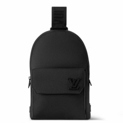 Borsa a tracolla LV Pilot LV Aerogram nera M23736